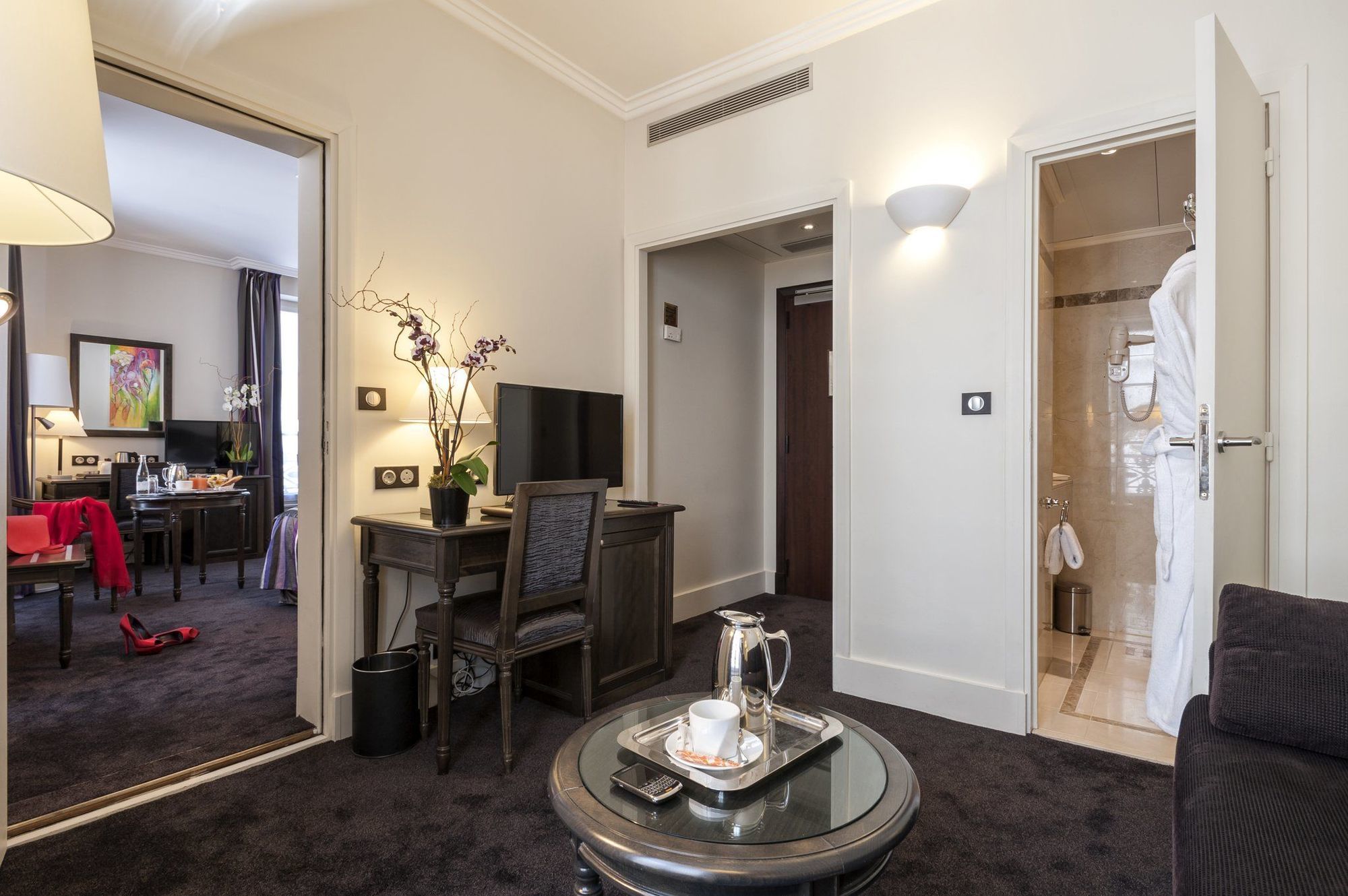 Hotel Royal Saint Honore Paris Louvre Zimmer foto